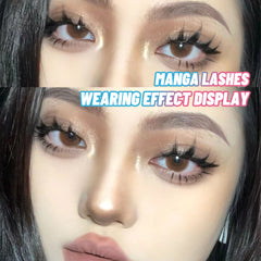 5 pares de pestañas postizas de manga, recién llegadas, estilo anime, cosplay, naturales, tenues, maquillaje coreano, pestañas postizas artificiales