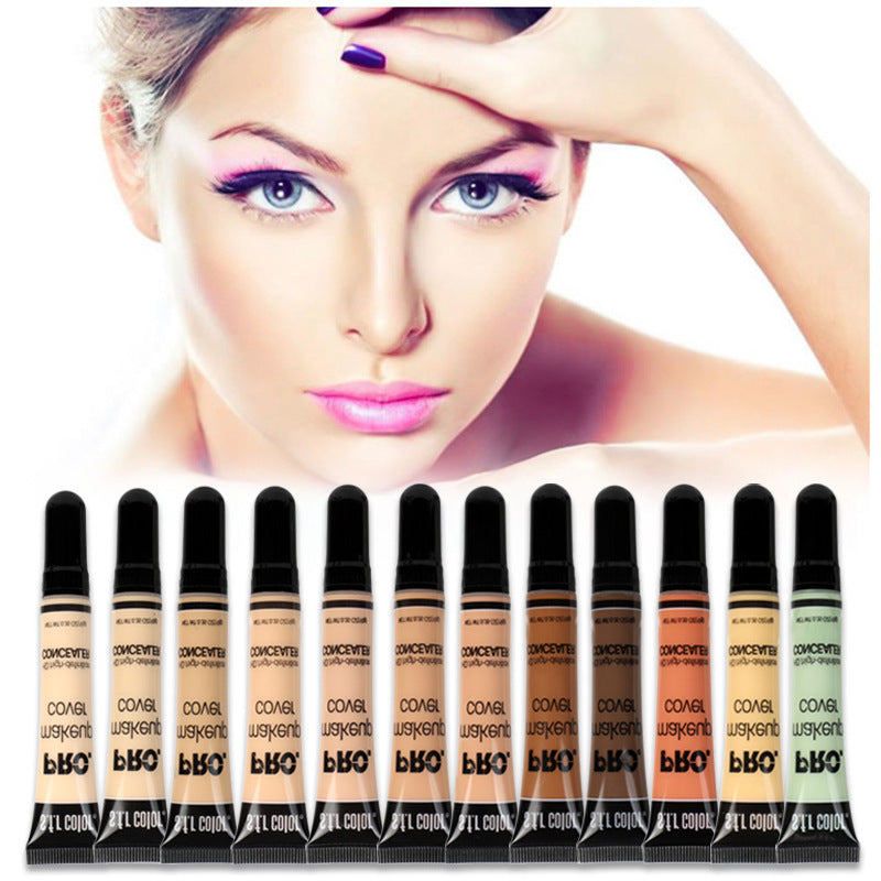 Base de maquillaje líquida nutritiva con corrector de 12 colores