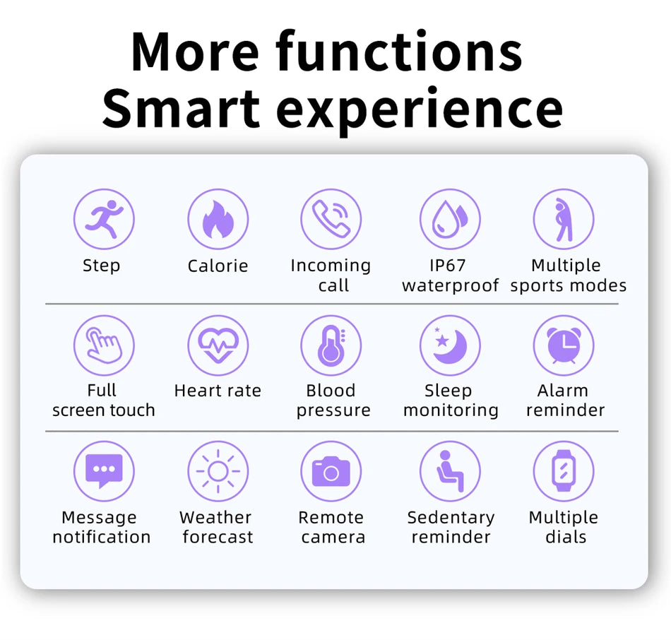 2025 Original For Xiaomi factory SmartWatch Women Men Full Touch Screen Bluetooth 5.2 Call Waterproof GPS Sports Fitness Tracker