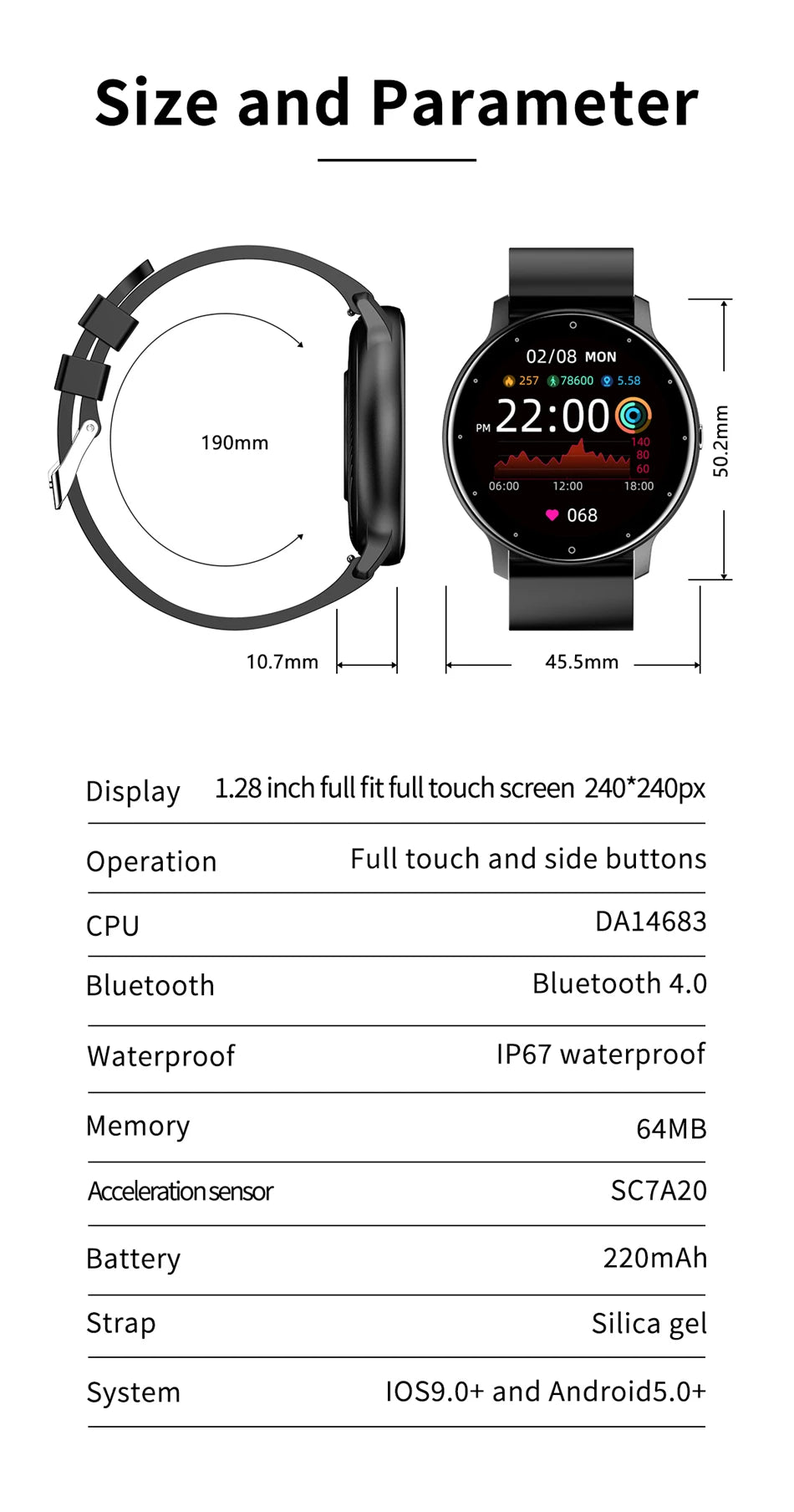 2025 Original For Xiaomi factory SmartWatch Women Men Full Touch Screen Bluetooth 5.2 Call Waterproof GPS Sports Fitness Tracker
