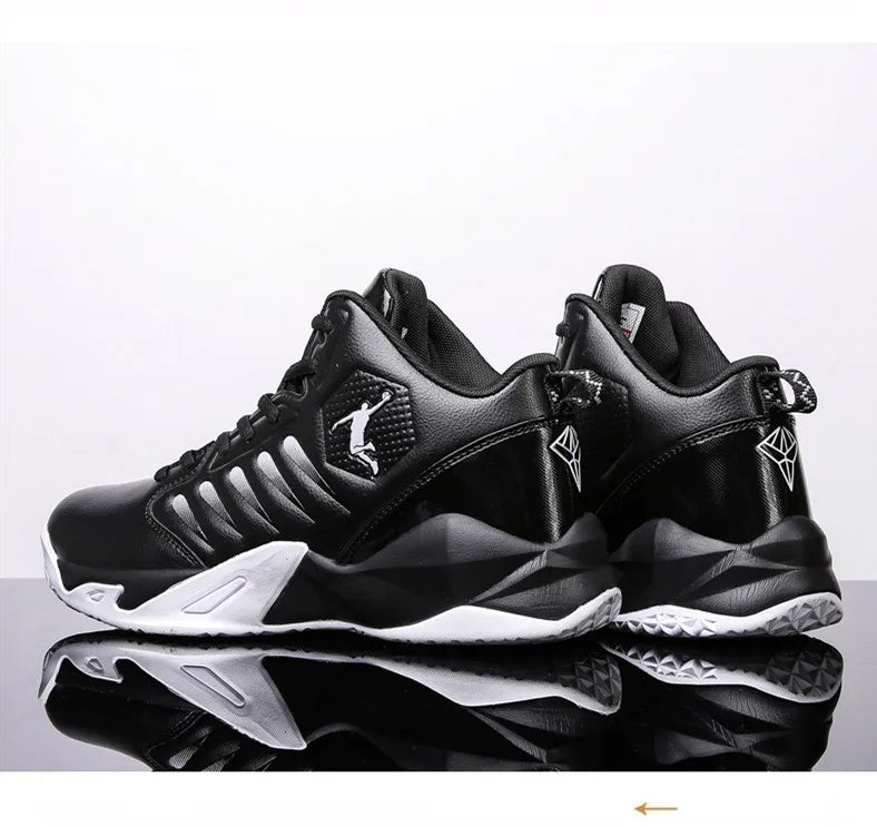 Men's Basketball Shoes Breathable Cushioning Non-Slip Wearable Sports Shoes Gym Training Athletic