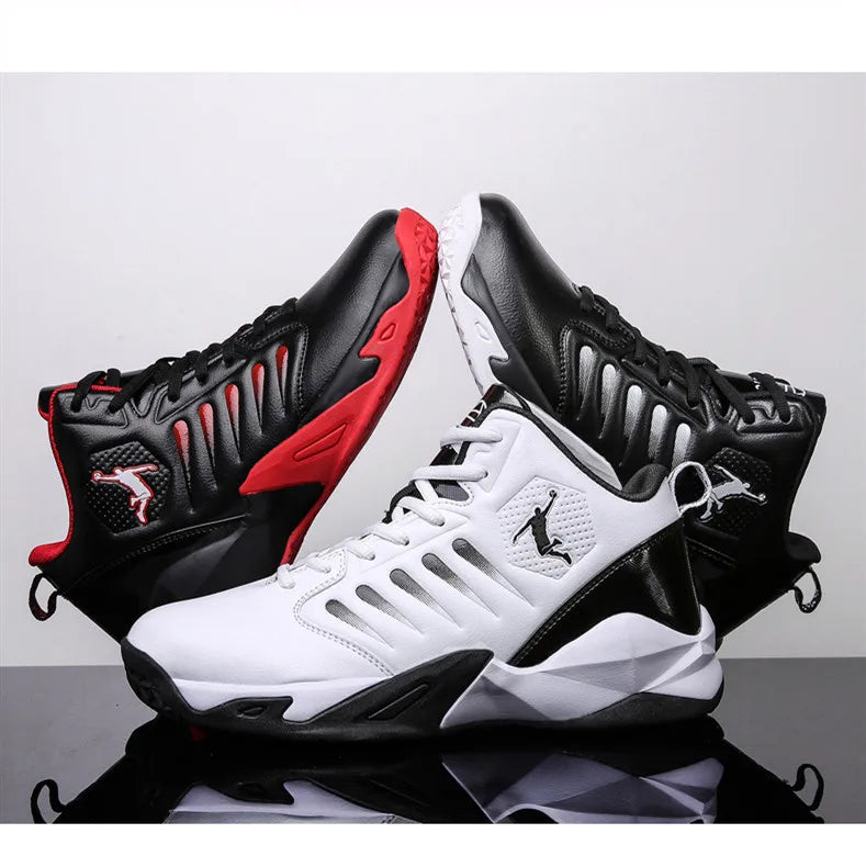 Men's Basketball Shoes Breathable Cushioning Non-Slip Wearable Sports Shoes Gym Training Athletic