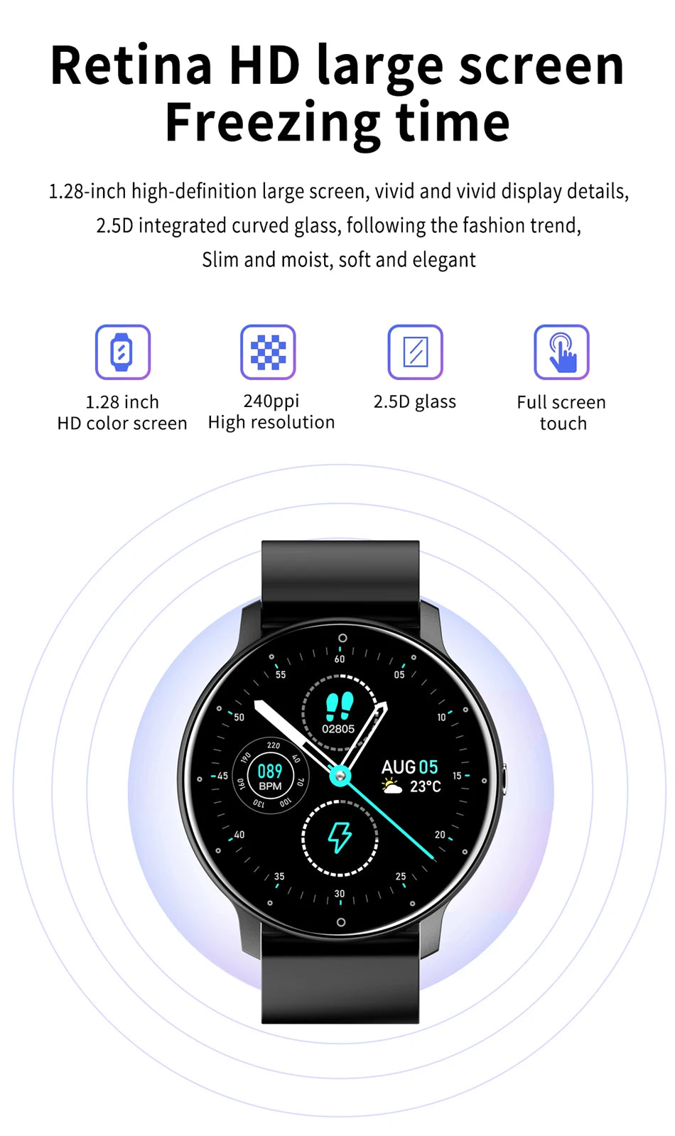 2025 Original For Xiaomi factory SmartWatch Women Men Full Touch Screen Bluetooth 5.2 Call Waterproof GPS Sports Fitness Tracker