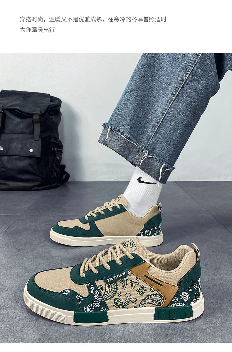 Luxury Men Running Shoes Skateboard Breathable Comfortable Casual Sneakers Men Skateboard Big Size Tenis Masculino Footwear Male