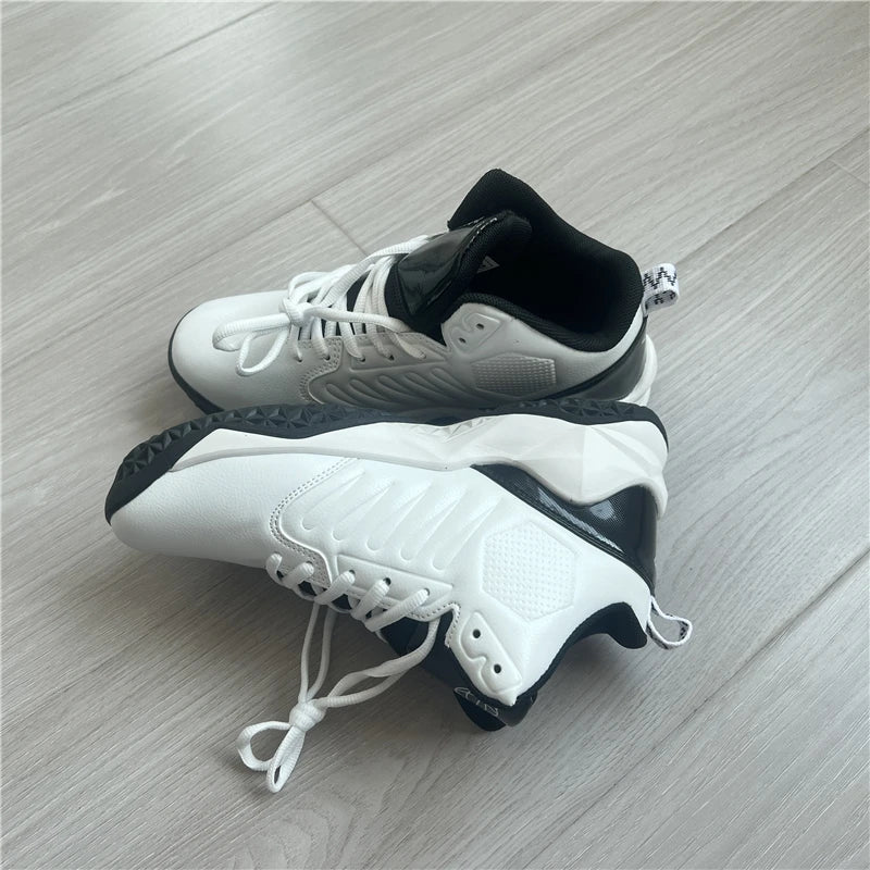 Men's Basketball Shoes Breathable Cushioning Non-Slip Wearable Sports Shoes Gym Training Athletic