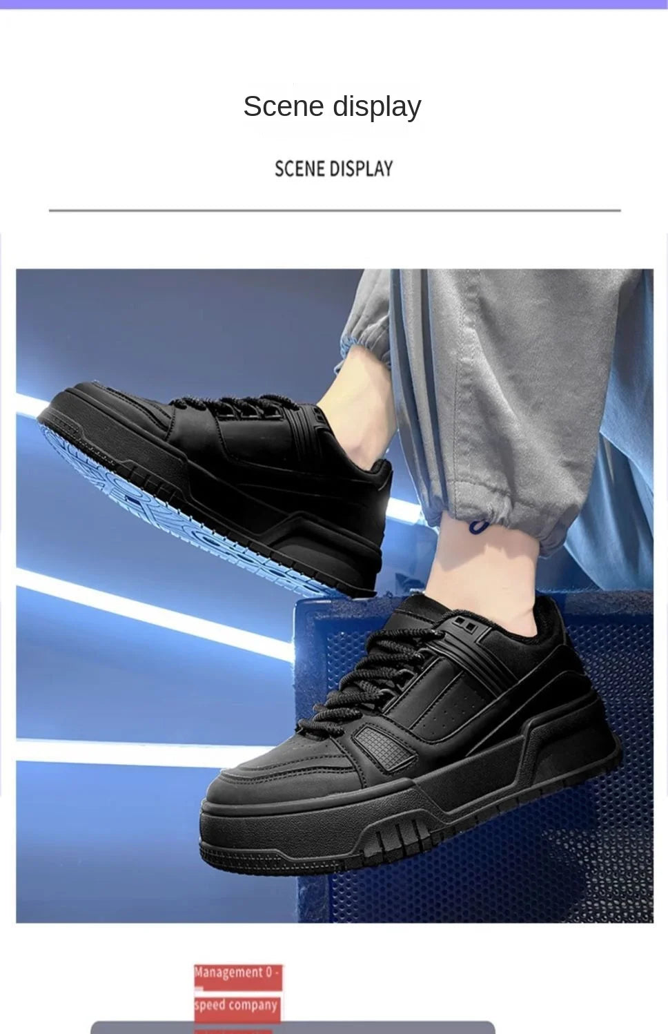 Men's Shoes Fashion Platform Sneaker Trend Skateboard Shoes for Men New Casual Sports Running Shoe Tenis Shoes Zapatillas Hombre