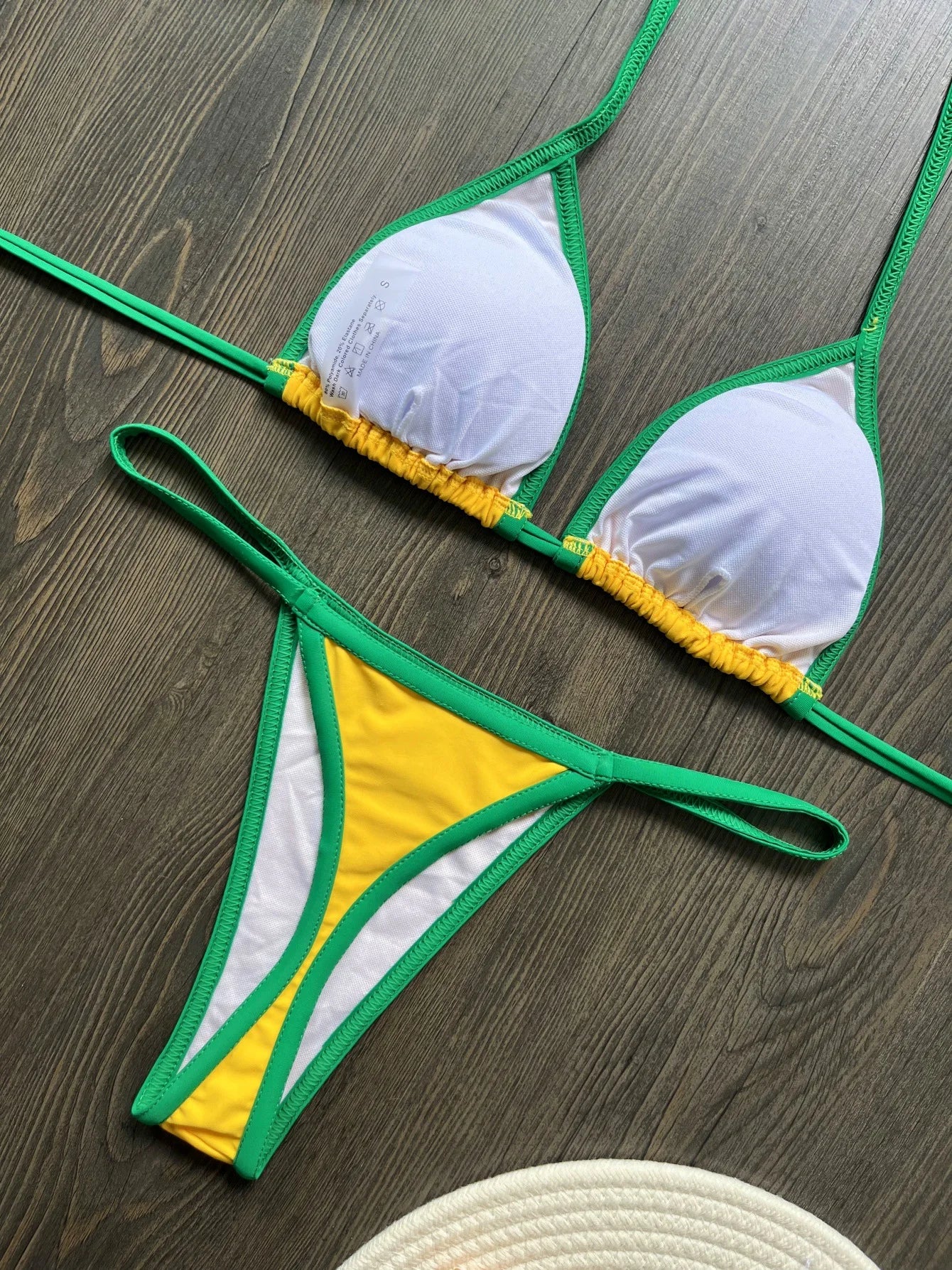Brazilian Sexy Bikini 2025 | New Mini Halter Thong Set