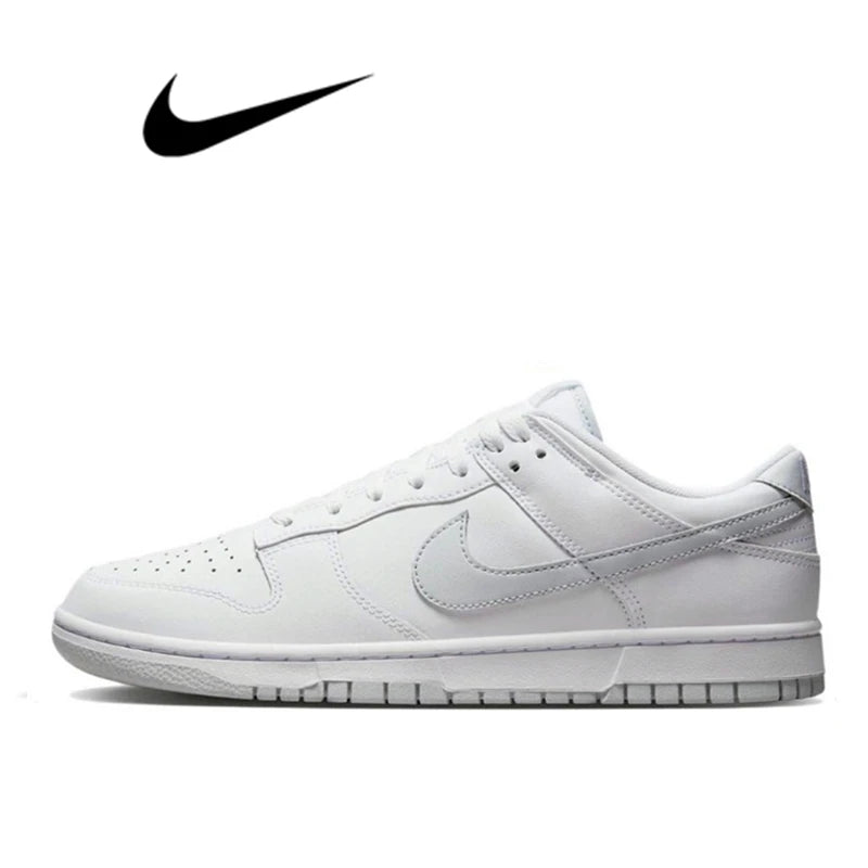 Nike Dunk Retro Black White Men Women Skateboarding Shoes Classics Genuine leather Non-slip Comfortable Sb Running Sneakers