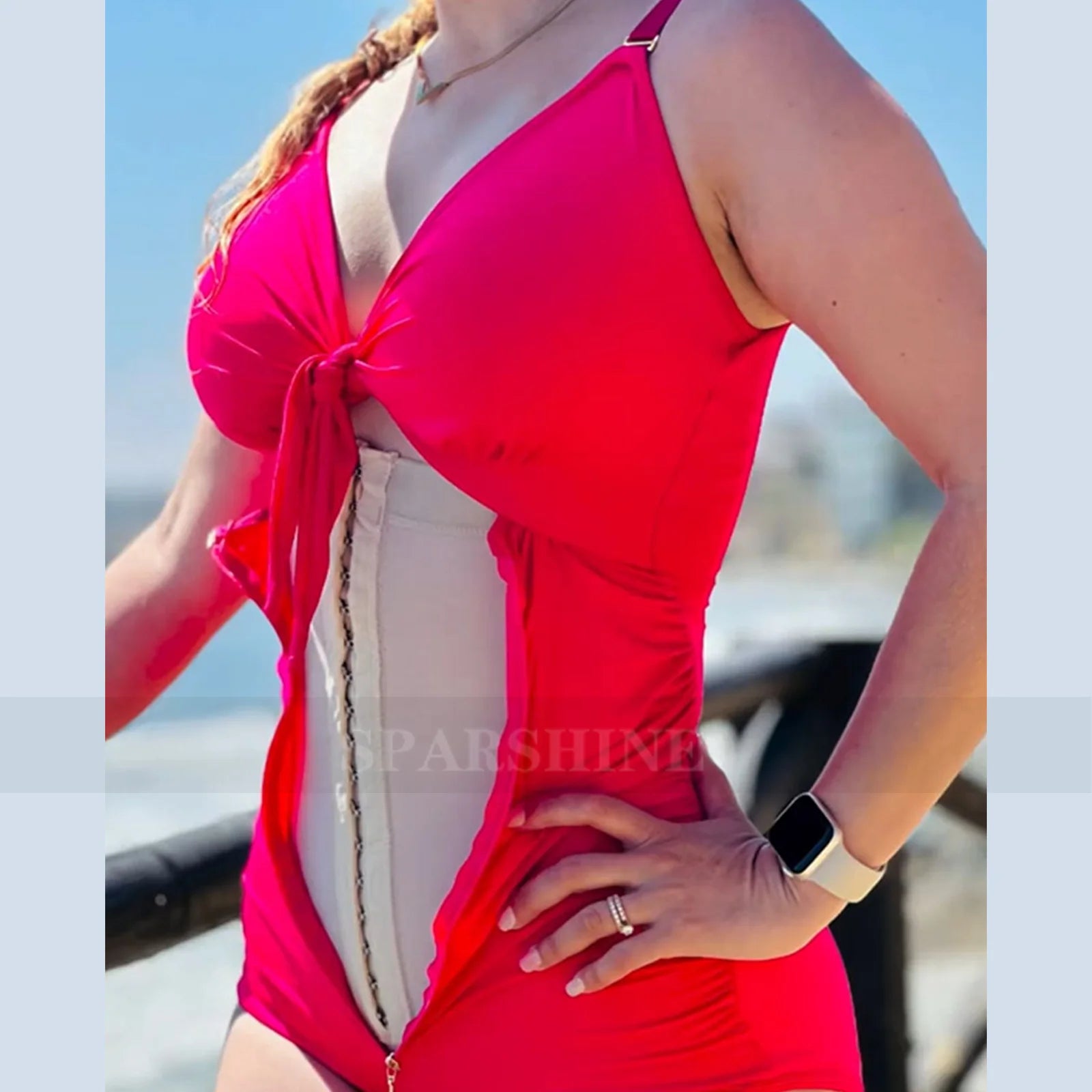 Shapewear Bodysuit | Triangle One-Piece with Tummy Control