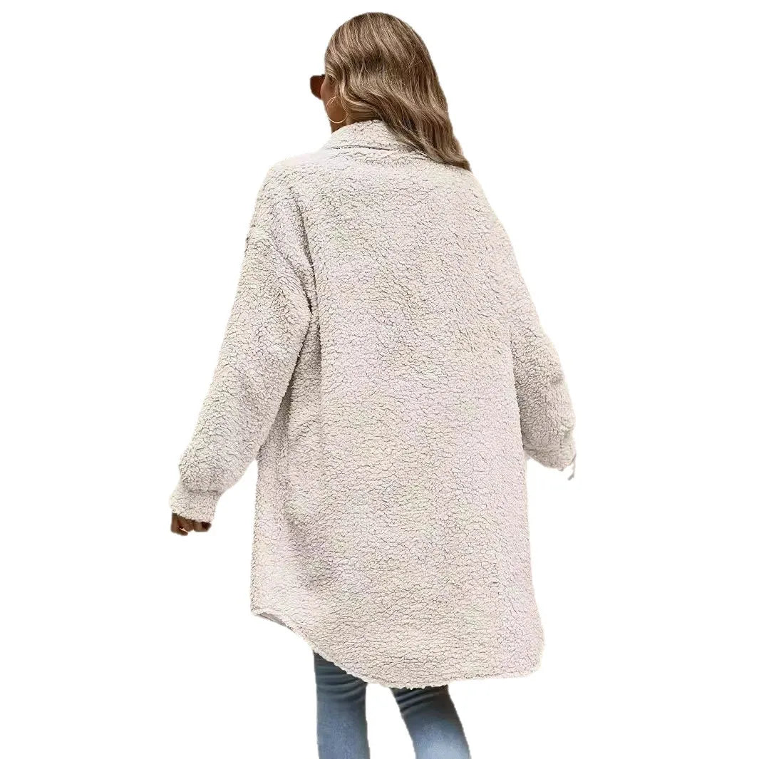 Vintage Loose Casual Jacket for Women – Autumn & Winte