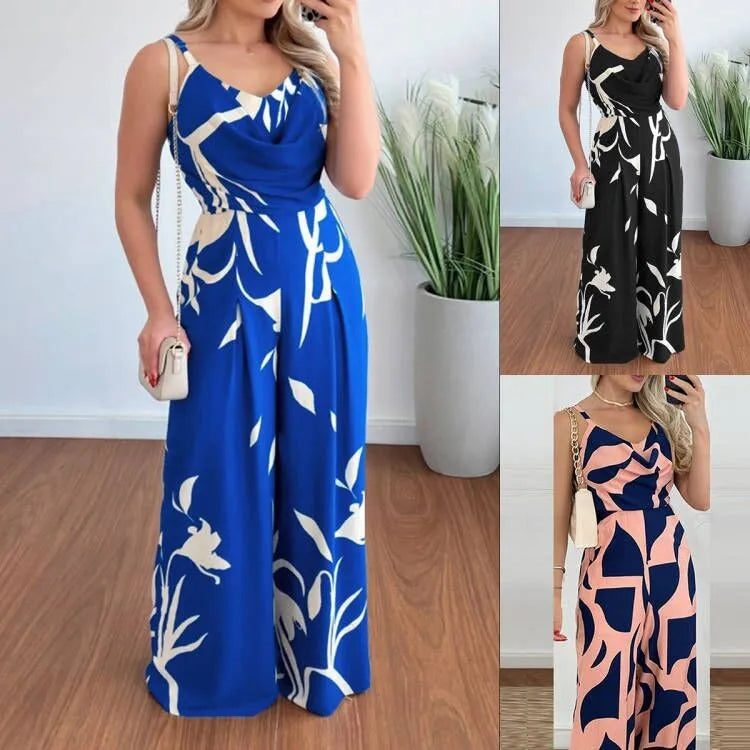 Jumpsuit European and American summer fashion temperament