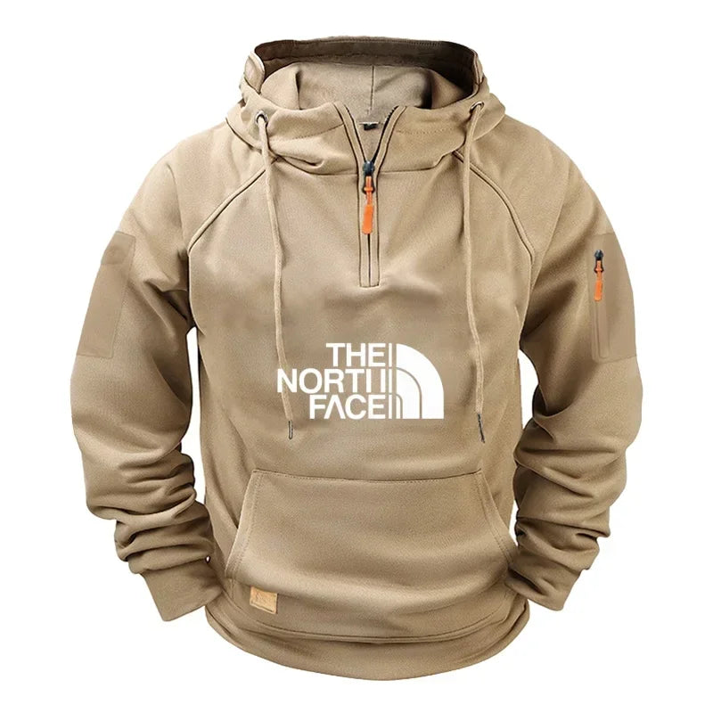 Men’s casual long-sleeve hooded sweatshirt. Comfortable, sporty, and stylish — perfect for autumn and winter.