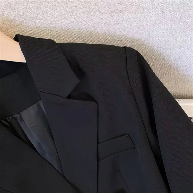 Women's Fashion Spring Autumn Jacket Chic Elegant Casual Sports Female Suit Coat Korean Jacket Women Blazers Outerwear pant