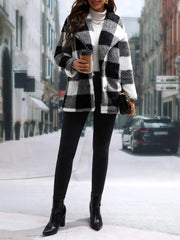 Teddy bear plush coat, perfect for autumn and winter.