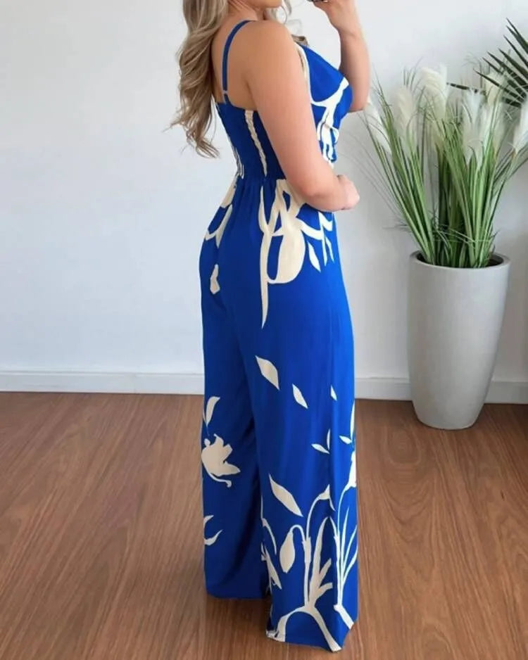 Jumpsuit European and American summer fashion temperament
