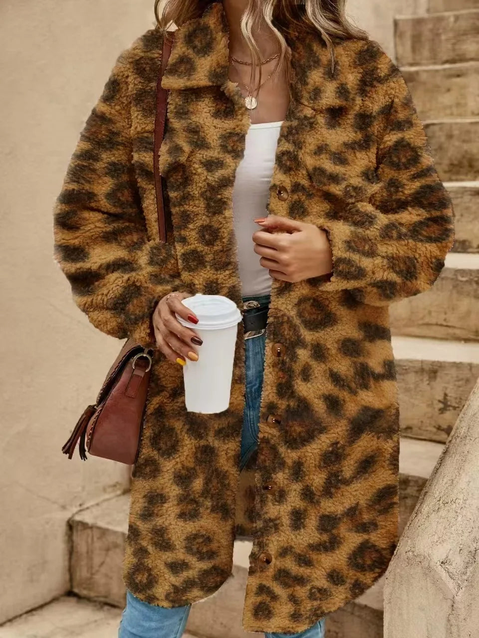 Vintage Loose Casual Jacket for Women – Autumn & Winte