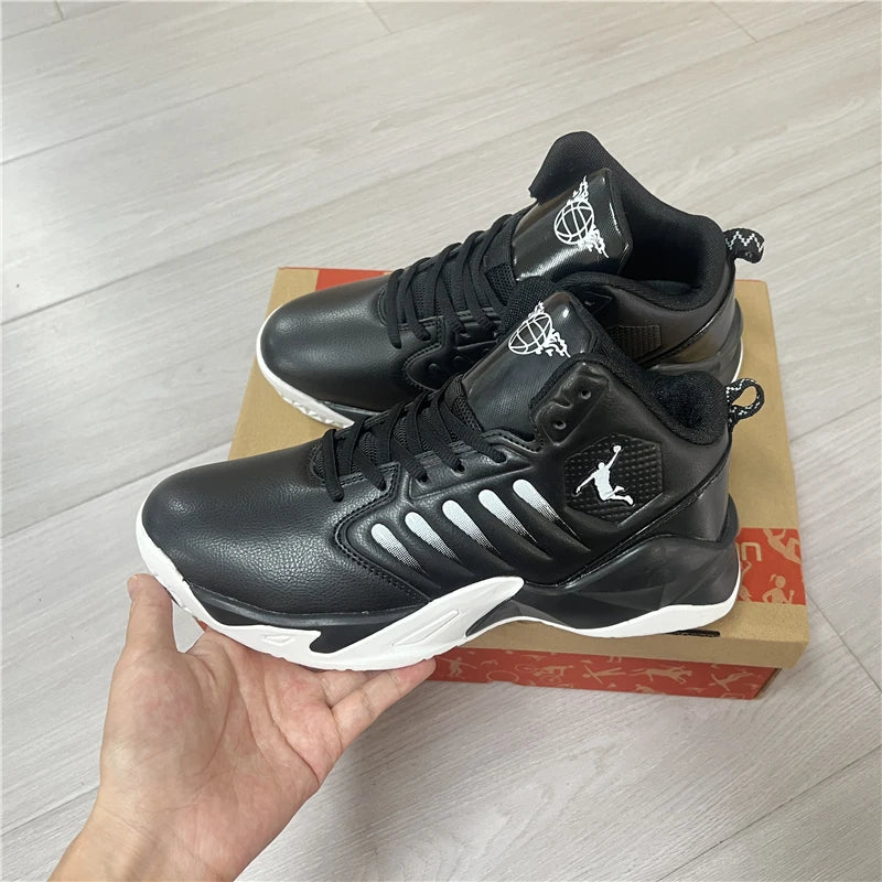 Men's Basketball Shoes Breathable Cushioning Non-Slip Wearable Sports Shoes Gym Training Athletic