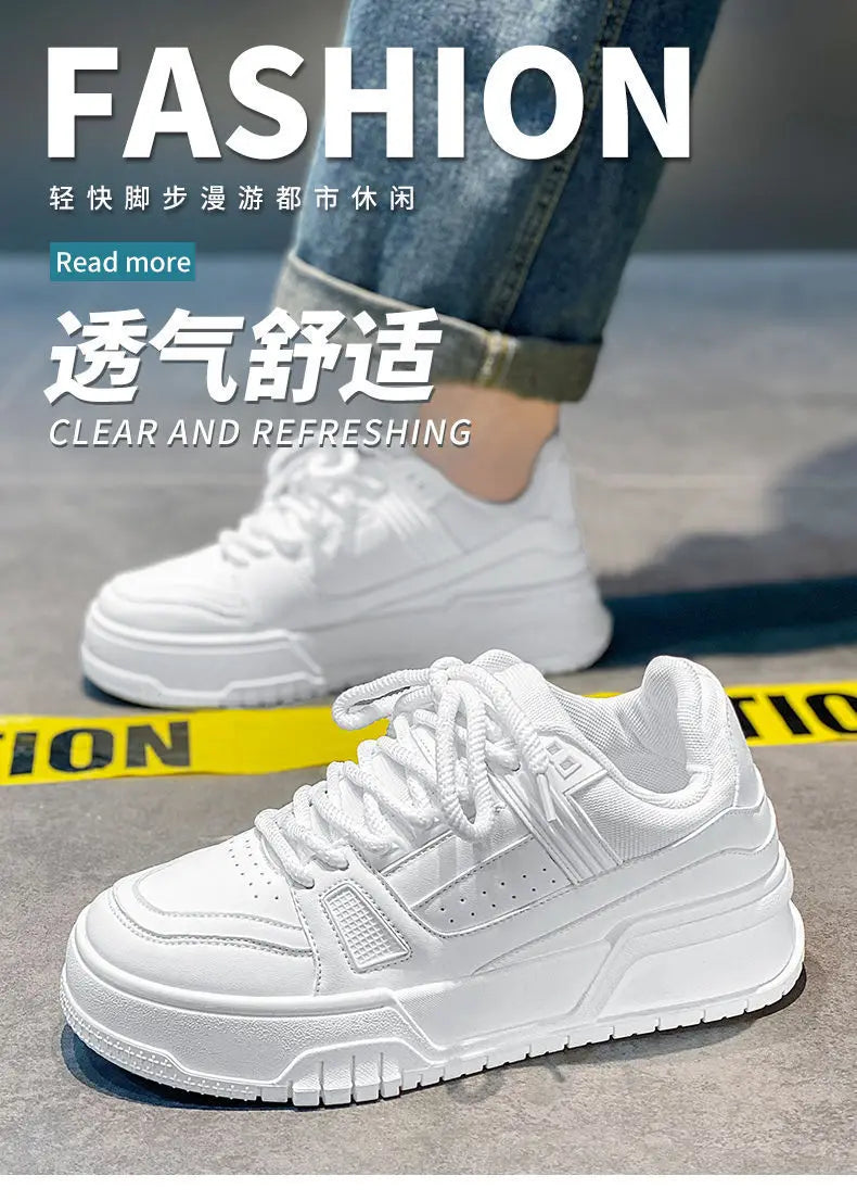 Men's Shoes Fashion Platform Sneaker Trend Skateboard Shoes for Men New Casual Sports Running Shoe Tenis Shoes Zapatillas Hombre