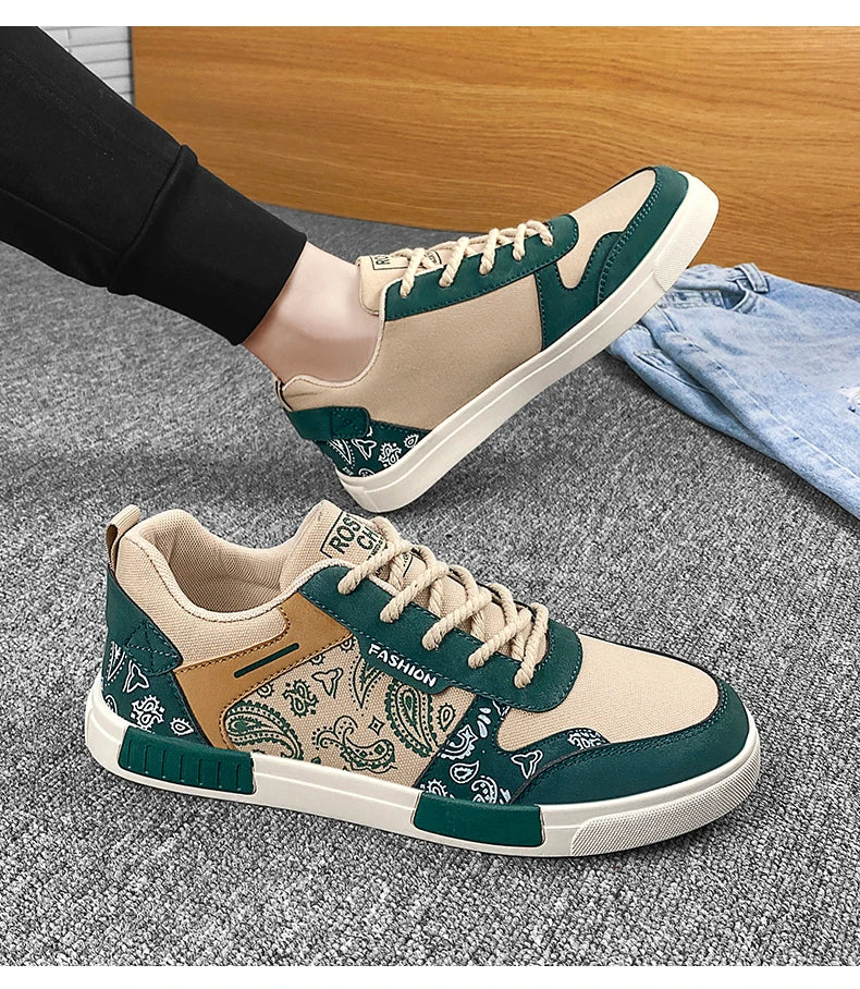 Luxury Men Running Shoes Skateboard Breathable Comfortable Casual Sneakers Men Skateboard Big Size Tenis Masculino Footwear Male