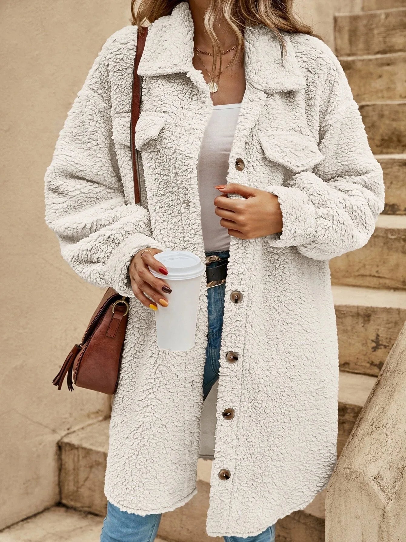 Vintage Loose Casual Jacket for Women – Autumn & Winte
