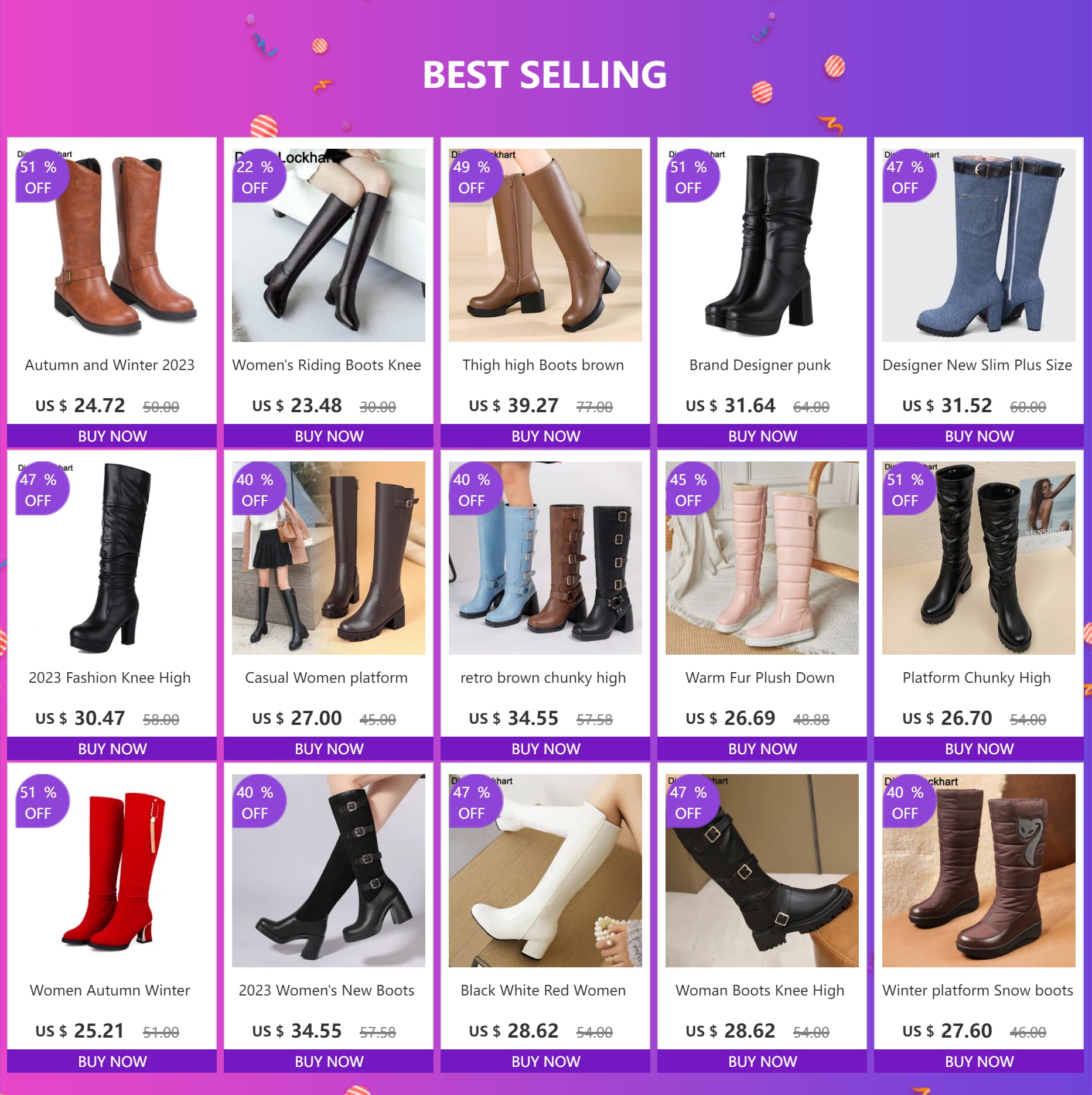 Casual Women platform Snow Boots Buckle Women Knee High Boots Warm Fur Winter Riding Boot Female Black Brown Shoes Large Size 45