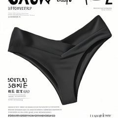 High Waist Brazilian Bikini | Sexy V-Cut Thong Swimwear