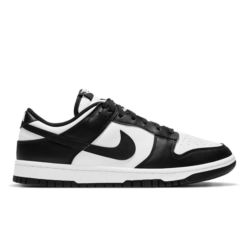 Nike Dunk Retro Black White Men Women Skateboarding Shoes Classics Genuine leather Non-slip Comfortable Sb Running Sneakers