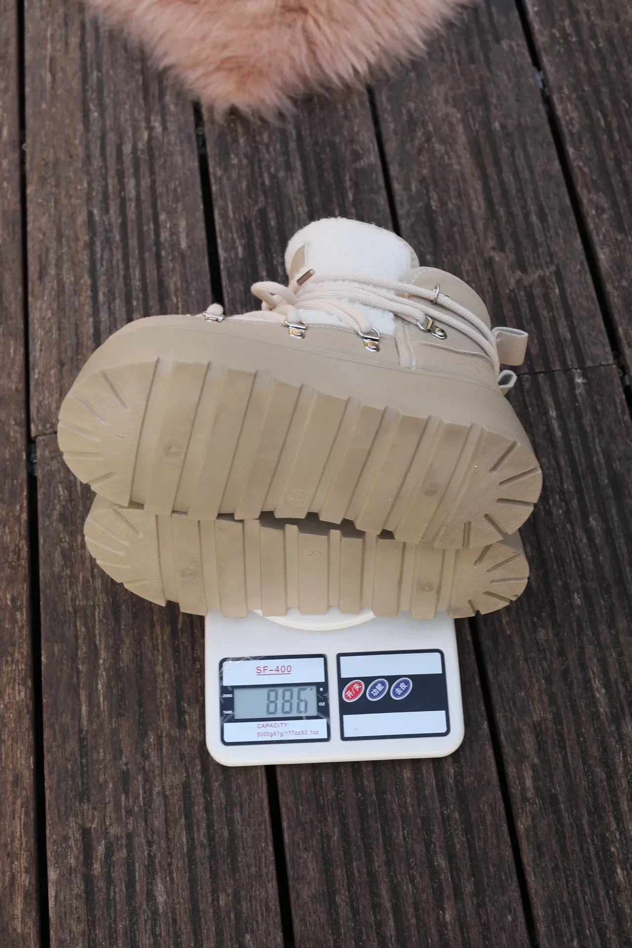 Women’s Winter Snow Boots – Warm, Fleece-Lined, Thick Sole, Cotton Material, Adjustable Ties, Non-Slip Rubber Outsole,