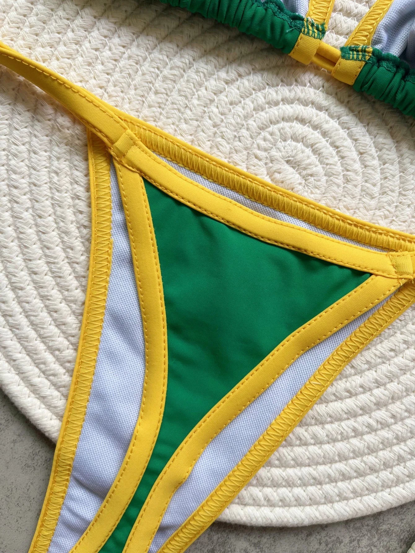 Brazilian Sexy Bikini 2025 | New Mini Halter Thong Set