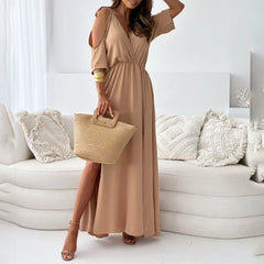 M XL Vintage Women's Dress 2024 Summer Sexy Vacation Beach Sundress Korean Female Clothing Slim Evening Party Formal Occas Dress