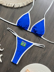 Brazilian Sexy Bikini 2025 | New Mini Halter Thong Set