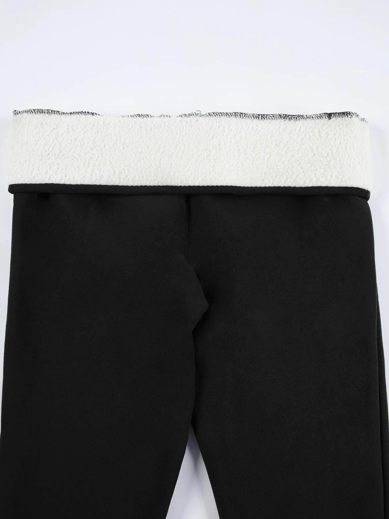 High-Waist Fleece Velvet Leggings – Autumn & Winter