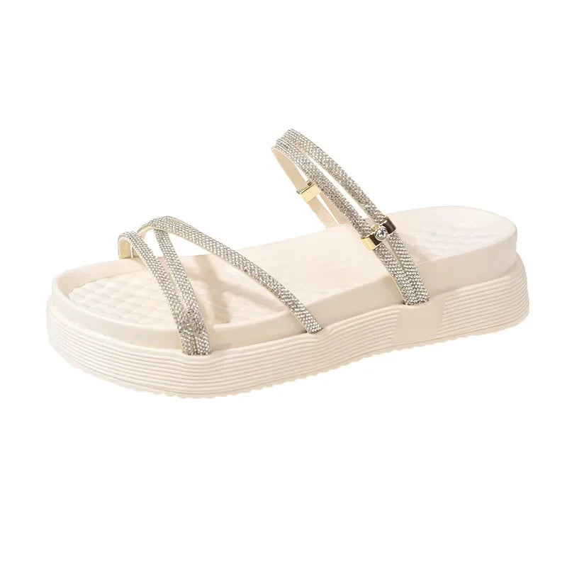 Women’s Sandals | Casual Gladiator Platform Beach Shoes