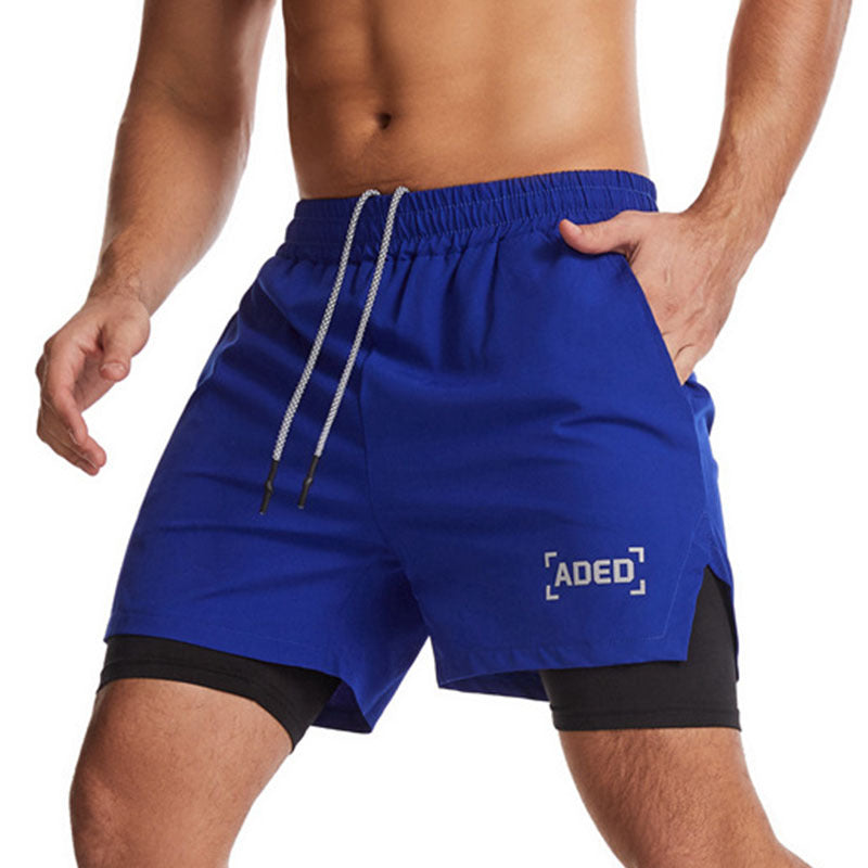 Shorts esportivos Crazy Muscle Casual Woven de secagem rápida