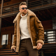 Jaqueta de inverno masculina militar lã quente casacos masculinos gola de pele casacos exército jaqueta tática