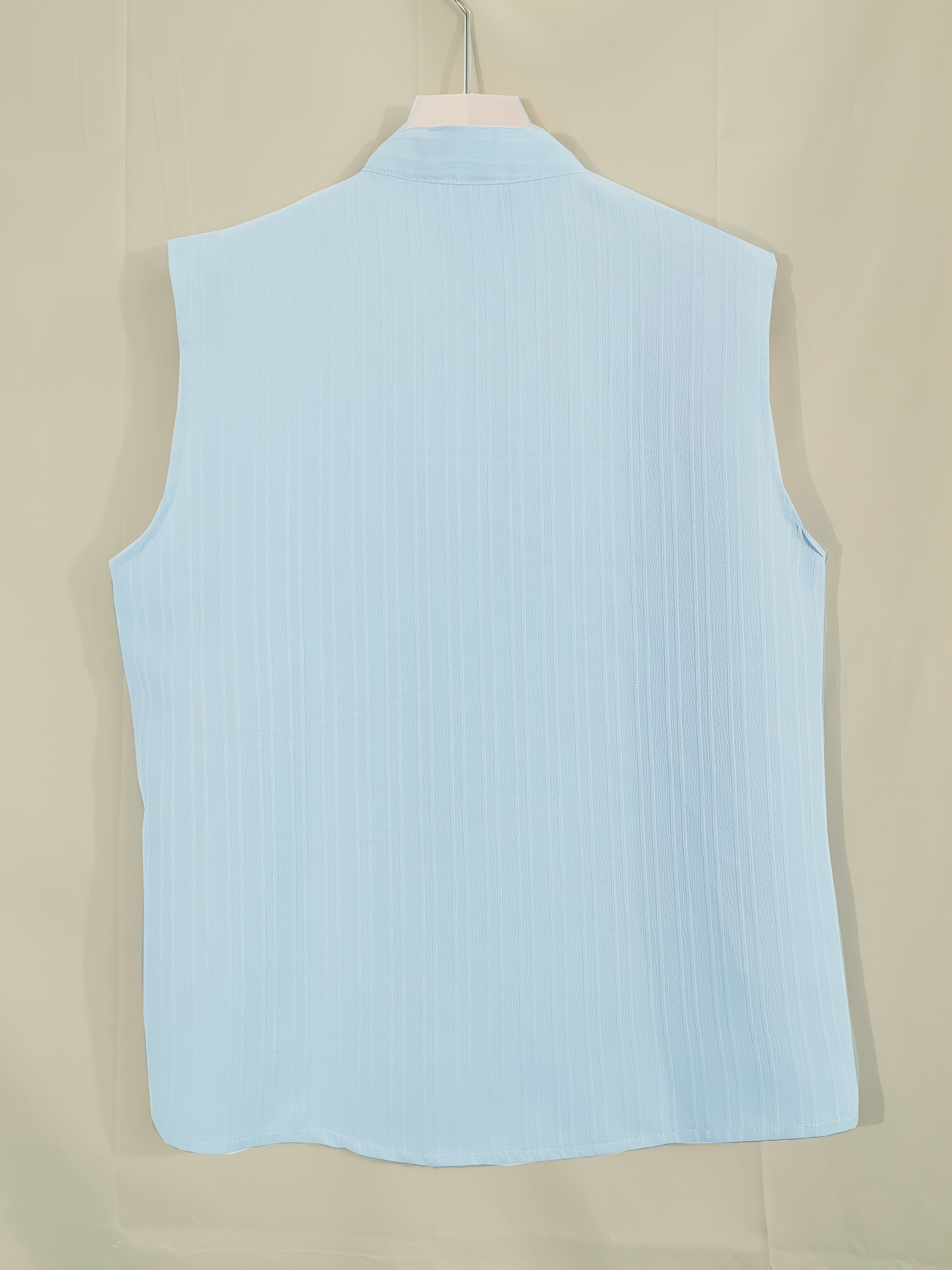 New Summer Men's Shirt Casual Henley Neck Sleeveless Top Shorts Beach Set