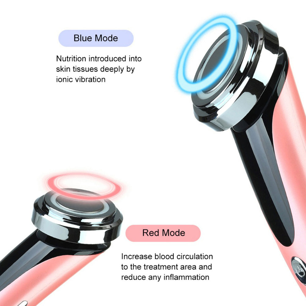 Equipamento de beleza com luz colorida eletrônica para olhos e rosto