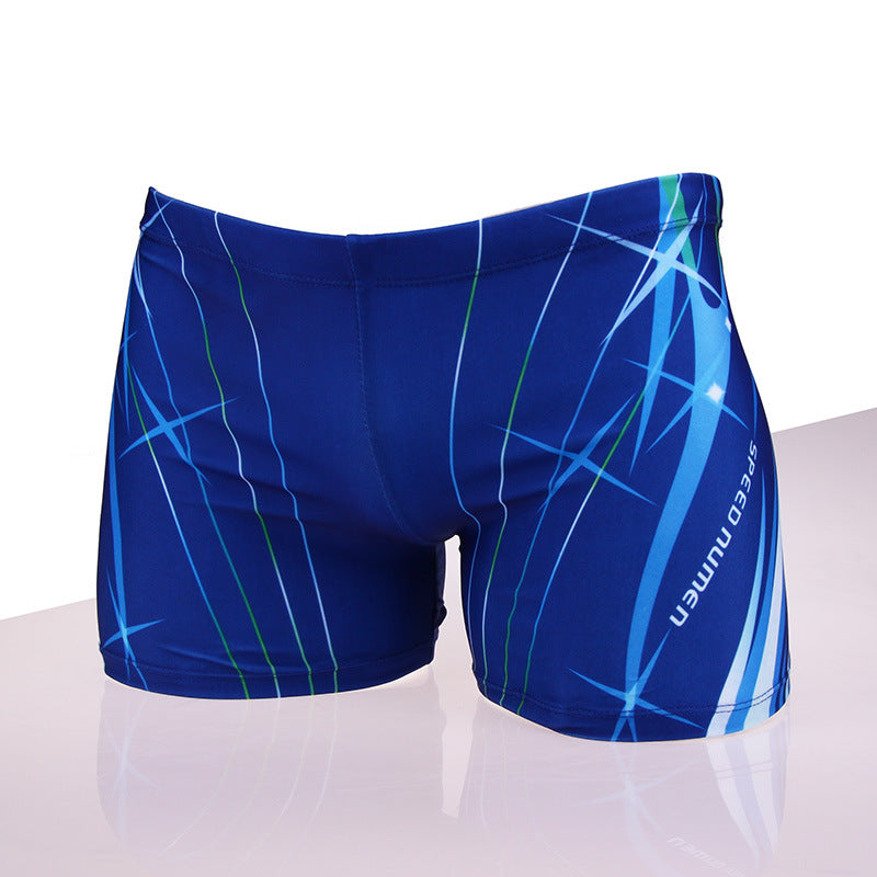 Calção de banho masculino boxer plus size