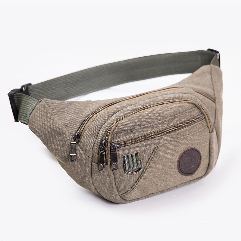 Multifunctional Sports Outdoor Canvas Belt Bag