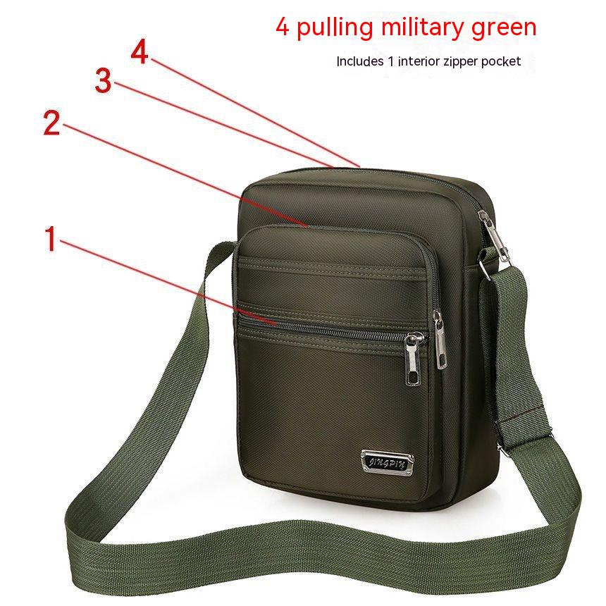 Large Capacity Multi-layer Waterproof Shoulder Crossbody Bag