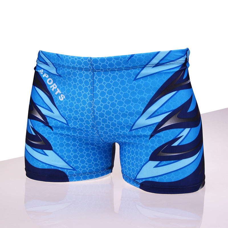 Calção de banho masculino boxer plus size