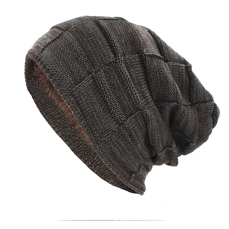 Gorro cálido de invierno para hombre y mujer, unisex, para exteriores, de lana nueva, tejido, informal, de algodón