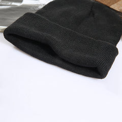 Gorro de punto con forma de cúpula para hombre