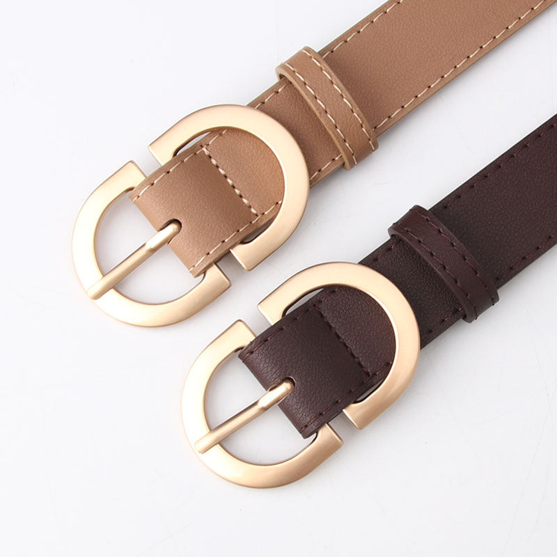 Fashion All-match Women's Light Body Waist Belt