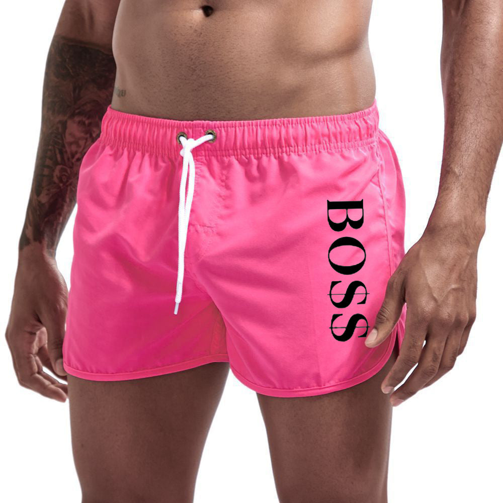 Pantalones cortos deportivos de playa multicolores de moda para hombre