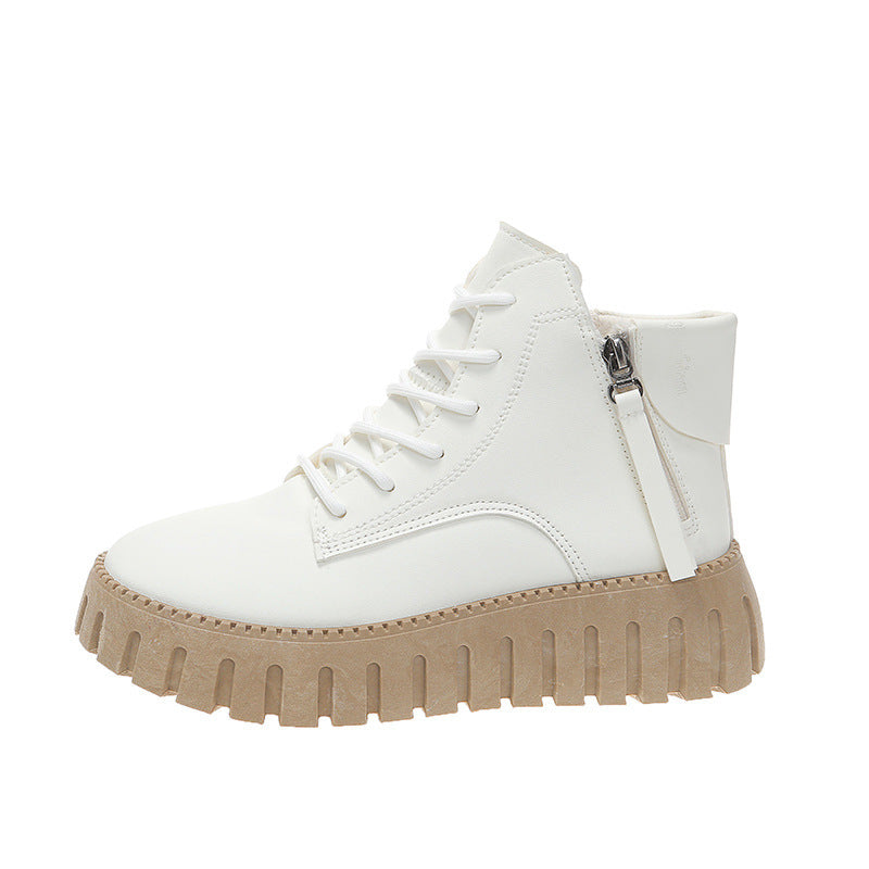 Women's High-top Platform Casual Shoes