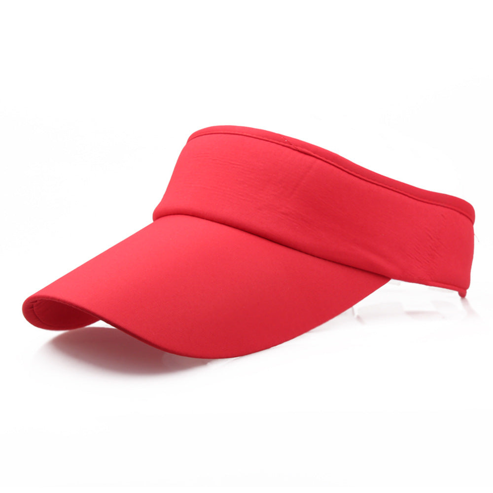 Sun Hat Visor Caps Summer Beach Sunhat Sport Headband Classic Cap Adjustable Sun Sports Visor Hat Baseball Cap