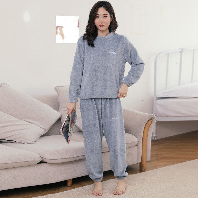 Traje cálido de hada de otoño e invierno, pijama de franela japonés