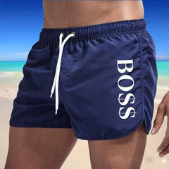 Pantalones cortos deportivos de playa multicolores de moda para hombre