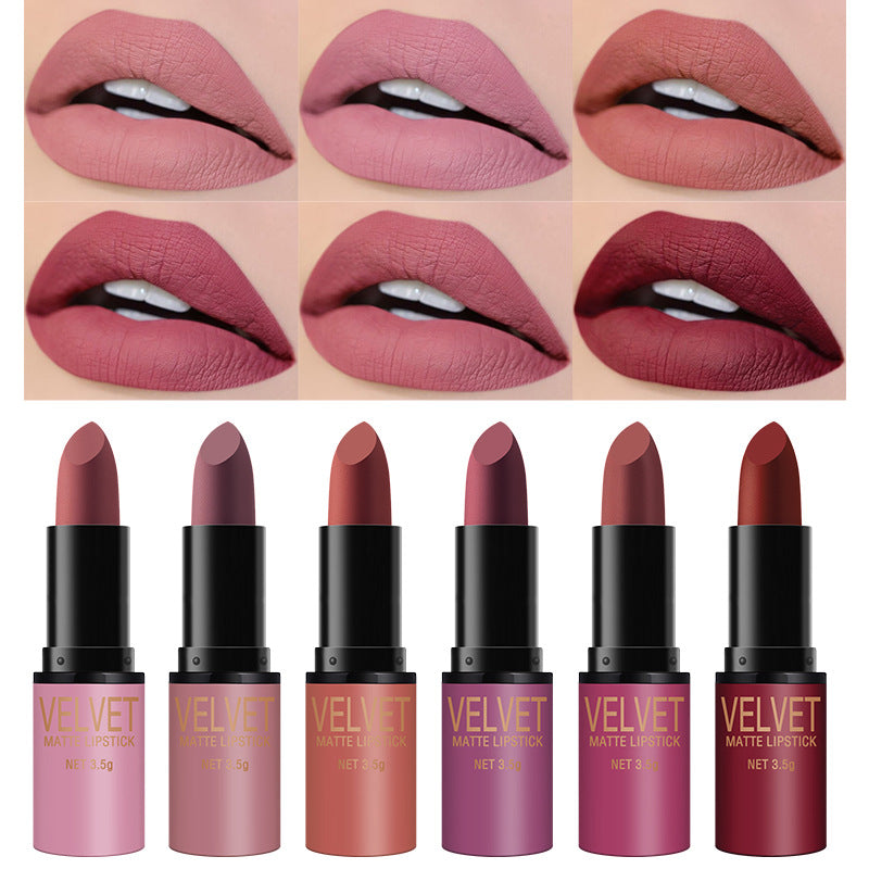 Conjunto de batons Bullet Matte Matte à prova d'água